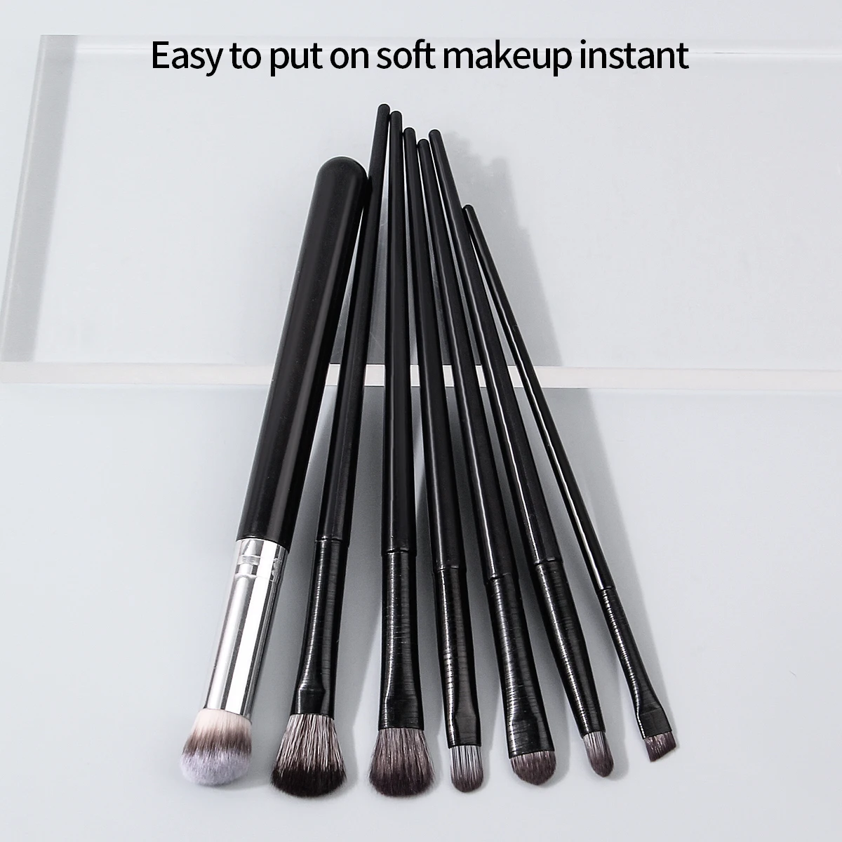 7PCS Makeup Brush set: Eyeshadow brush, eyeliner Brush, Concealer brush, multi-functional facial makeup brush tools