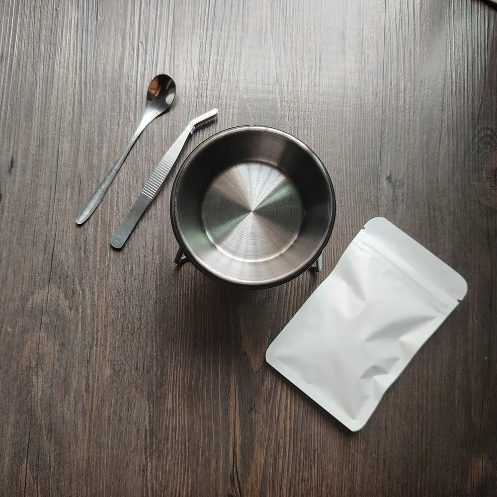 Brenner und 50 g Weihrauch-Set, Premium-Weihrauch, minimalistische Kerze, beheizter Weihrauchwärmer für Harz-Weihrauchölpulver