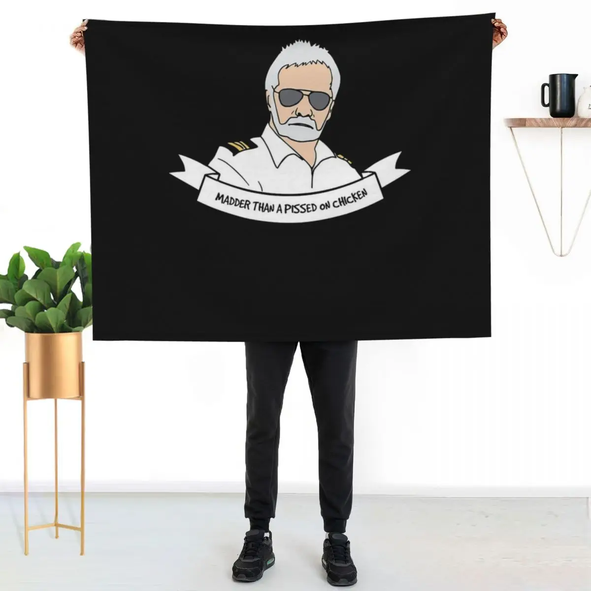 Reward Below Deck Gift For Halloween Throw Blanket Beach halloween Single Luxury Flannels Blankets