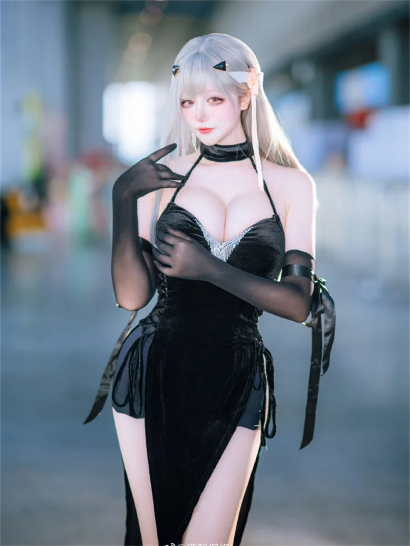 Game Nikke The Goddess of Victory Modernia Marian Cosplay Costume Sexy evening dresses female Halloween Carnival Party Outfits