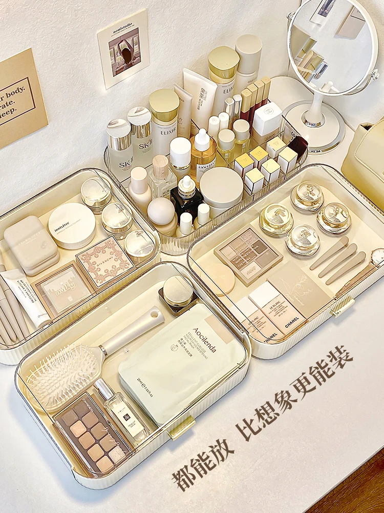 Cosmetics Storage Box Desktop Storage Rack Acrylic Drawer storage drawers