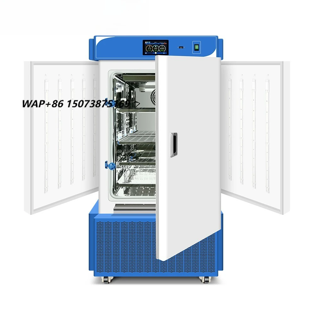 DLCS-150C 0-18000LX Programmable Light Incubator Low Noise Compressor Touch Control Laboratory Growth Cabinet