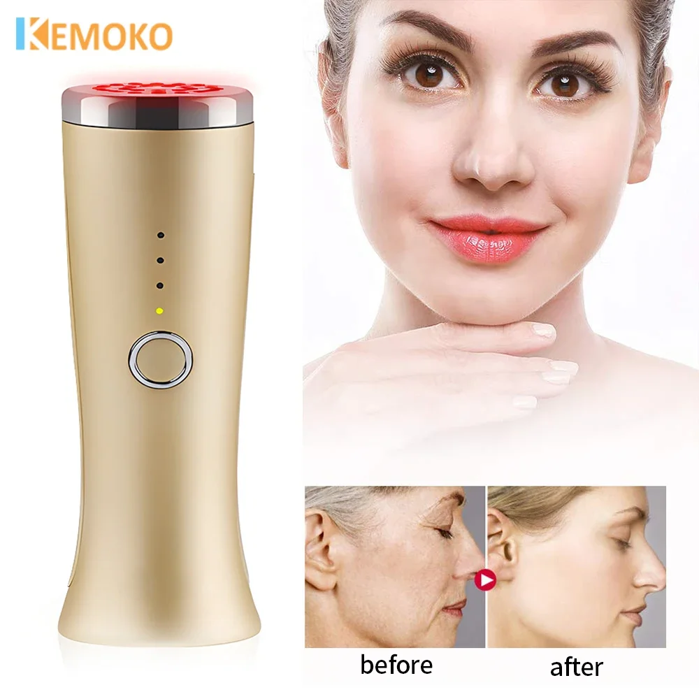 Skin Rejuvenation Machine Red Light Beauty Instrument Face Lift Skin Massager Facial Introduction Rejuvenation Beauty Instrument