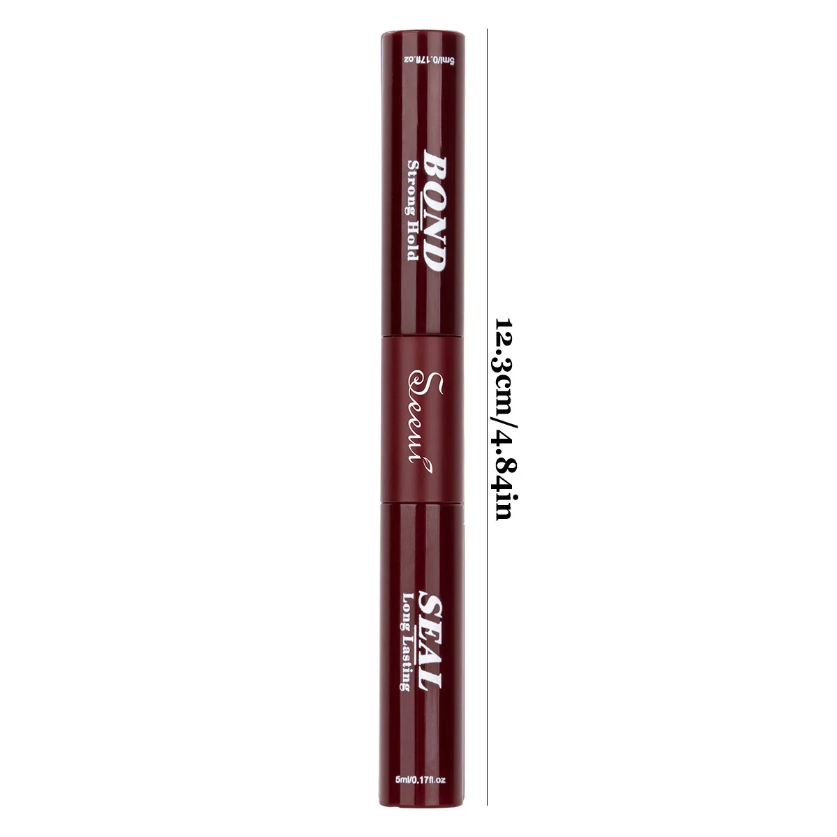 SEEUI Eyelash Bond and Seal Eyelash Glue for DIY Eyelash Clusters Long Lasting Strong Hold（5ml+5ml)
