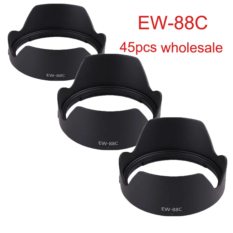 

45Pcs wholesale EW-88C 82mm EW88C Lens Hood Reversible Camera Lente Accessories for Canon 5DIII 6D EF 24-70mm f/2.8L II USM