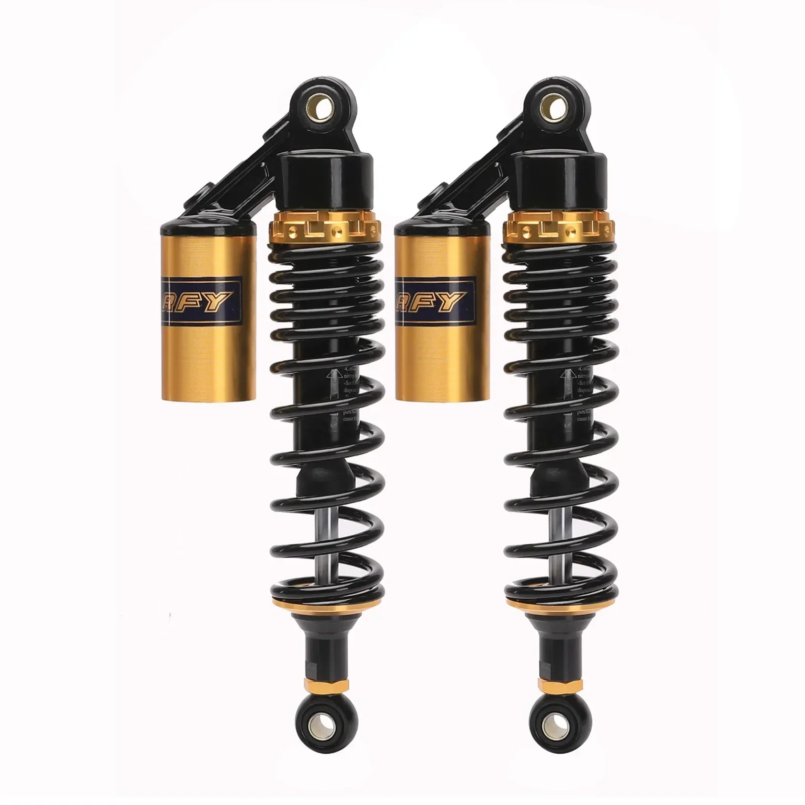 Pair 320mm Rear Air Shock Absorber Damper For Honda Kawasaki Suzuki Monkey Dirt Bike ATV Quad TRX250R 400ER 450R Quad ATV