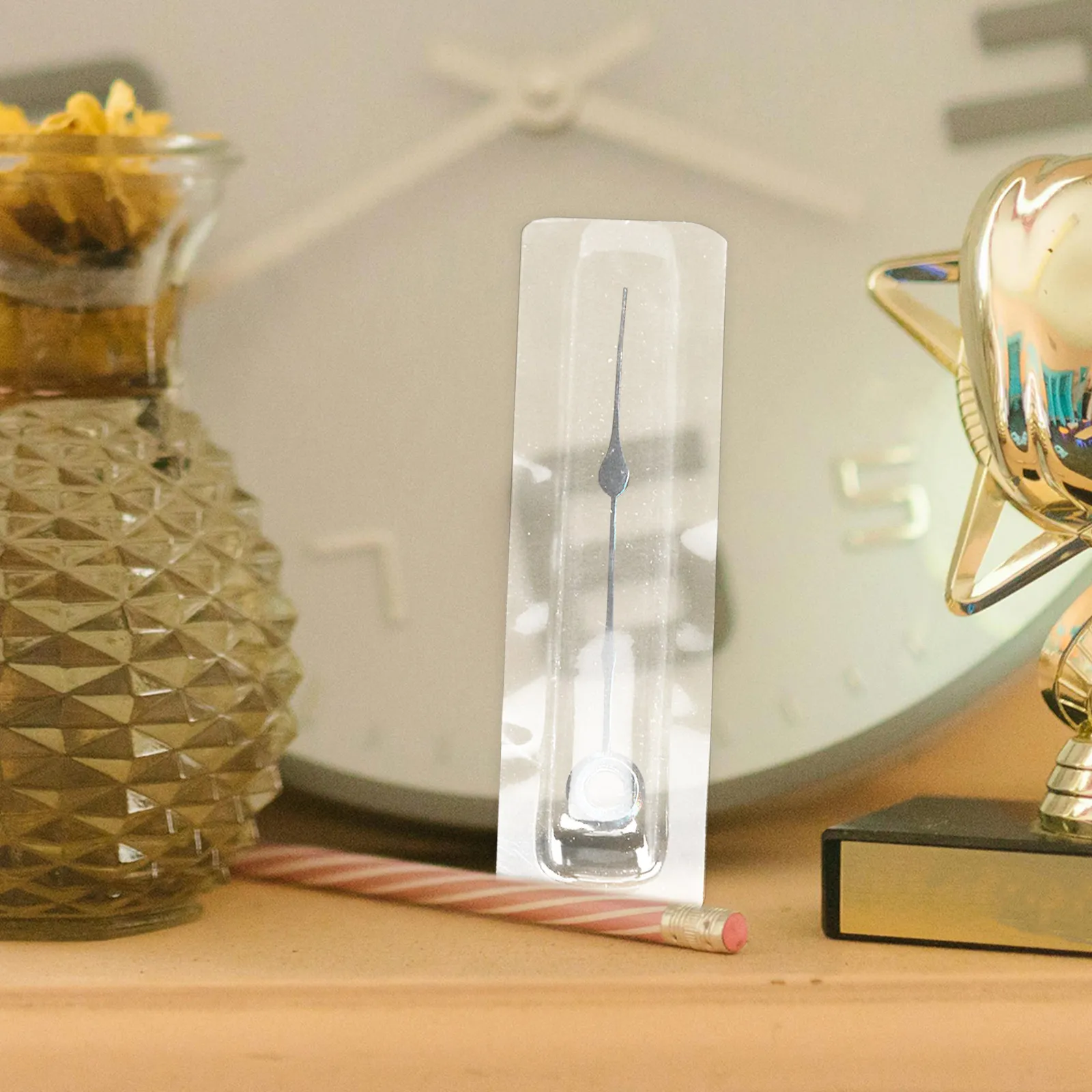 20Pcs Clock Pointer Protection Box Strong Plastic Protective Cover Wall Clock Hands Anti-Dirt Protector Accessory