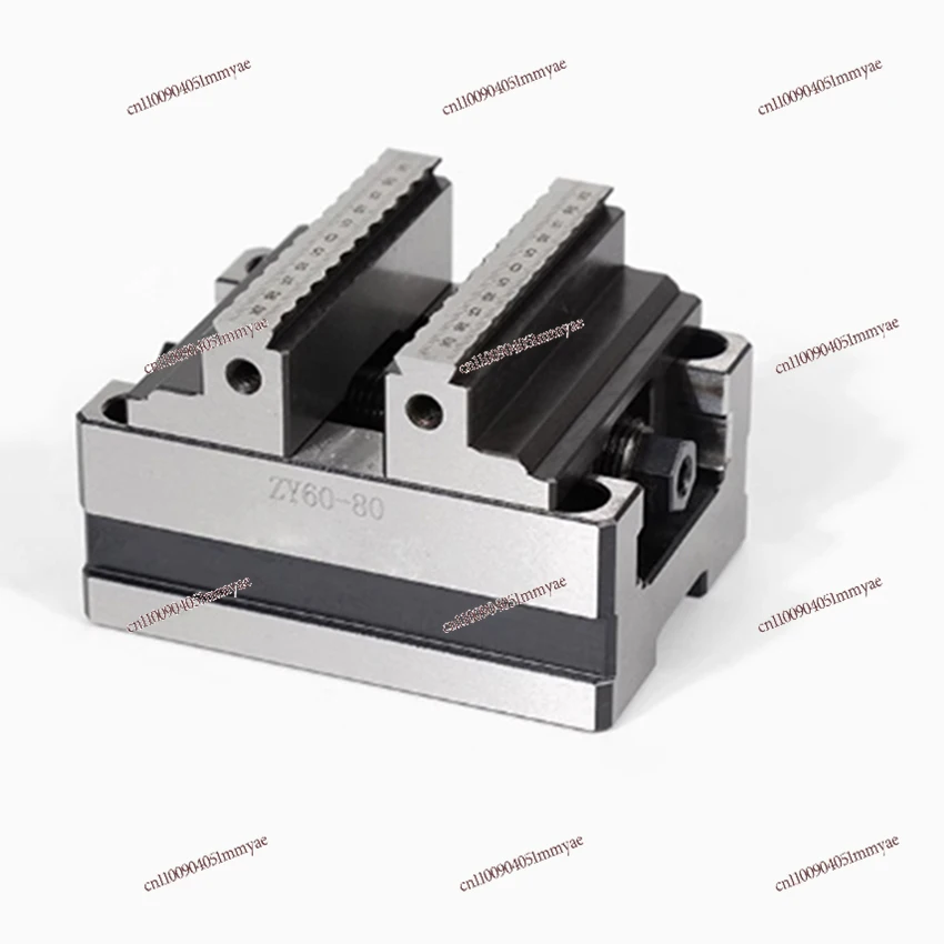 

ZY60-80 Turntable Fixture CNC Concentric Vise Self Centering CNC Pliers CNC Machining Center Concentric Flat Pliers Clamp 6-60mm