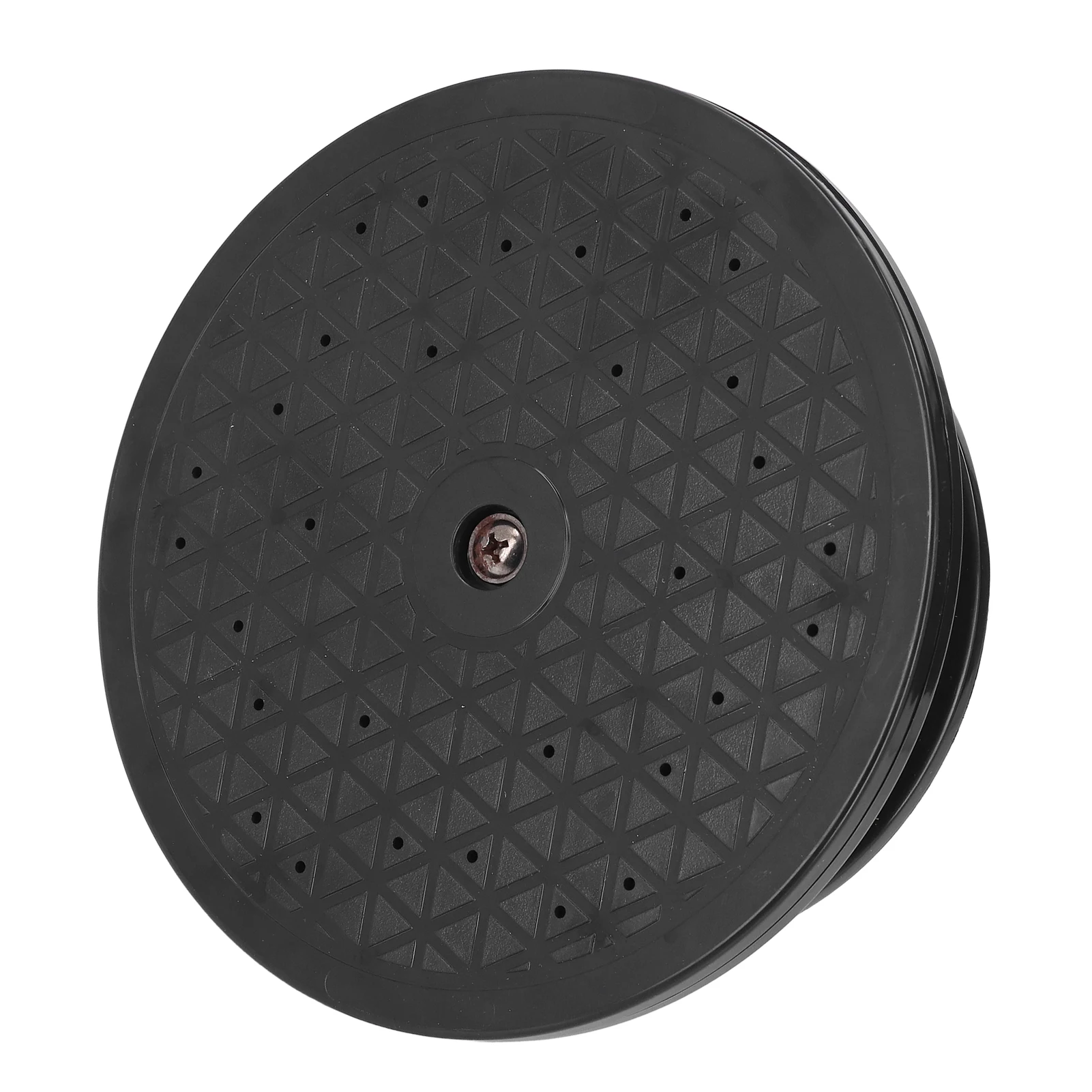 HS-E190 Paint Spraying Turntable ABS Plastic Rotating Work Stand for Painting Sculpting Cake Decorating Craft Projects