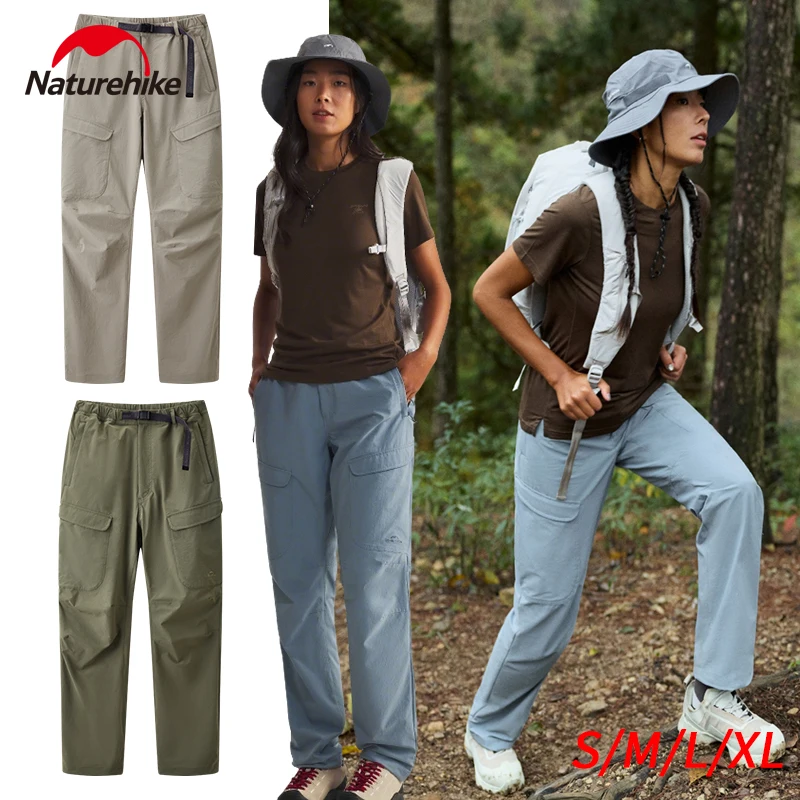 Naturehike Outdoor CORDURA Hiking Pants Waterproof Softshell Pants Spring Summer Mountaineering Women's Long Trousers Breathable