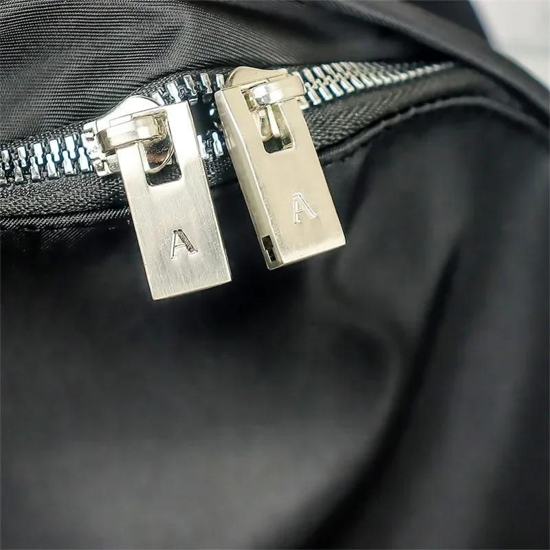 25ss أسود ALYX حقيبة سفر عالية السعة حقيبة كمبيوتر 1:1 أفضل جودة 1017 ALYX 9SM حقيبة ظهر عادية