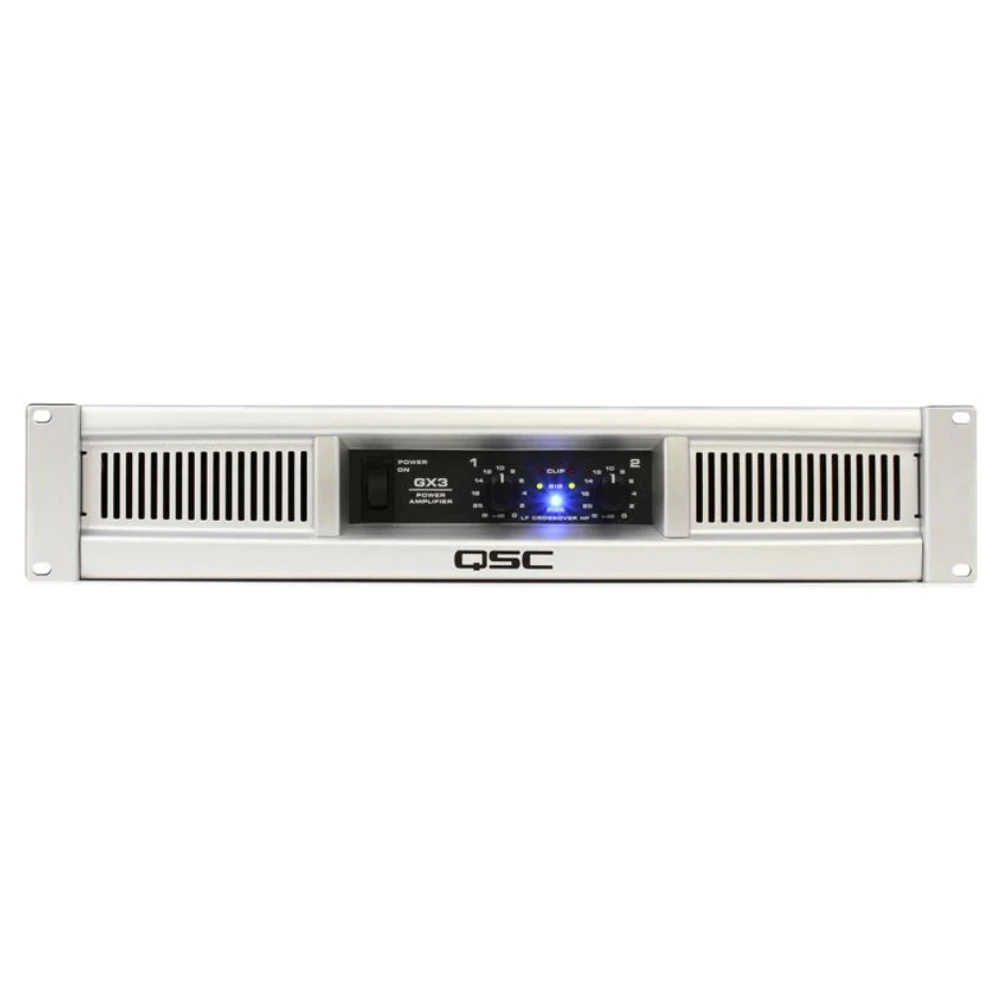 

GX3 2-channel Professional Audio Power Amplifier with Load Protection, Crossover Switch