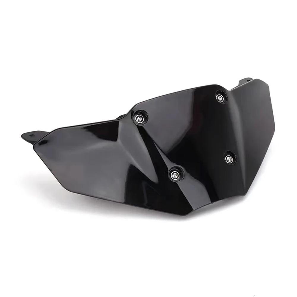 اكسسوارات الدراجات النارية الأسود الزجاج الأمامي قوس الرياح منحرف الزجاج الأمامي لياماها MT09 MT 09 MT-09 mt09 SP 2024 2025 #6