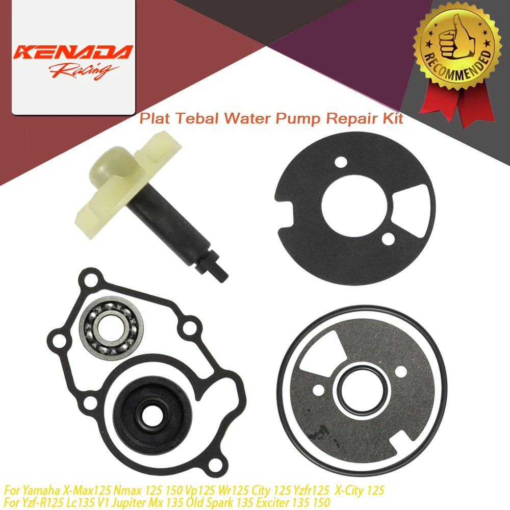 طقم تصليح مضخة المياه ياماها X-Max Nmax 125 150 Vp Wr City Yzfr X-City Yzf-R 125 Lc135 V1 المشتري Mx Old Spark Exciter 135 150 #1