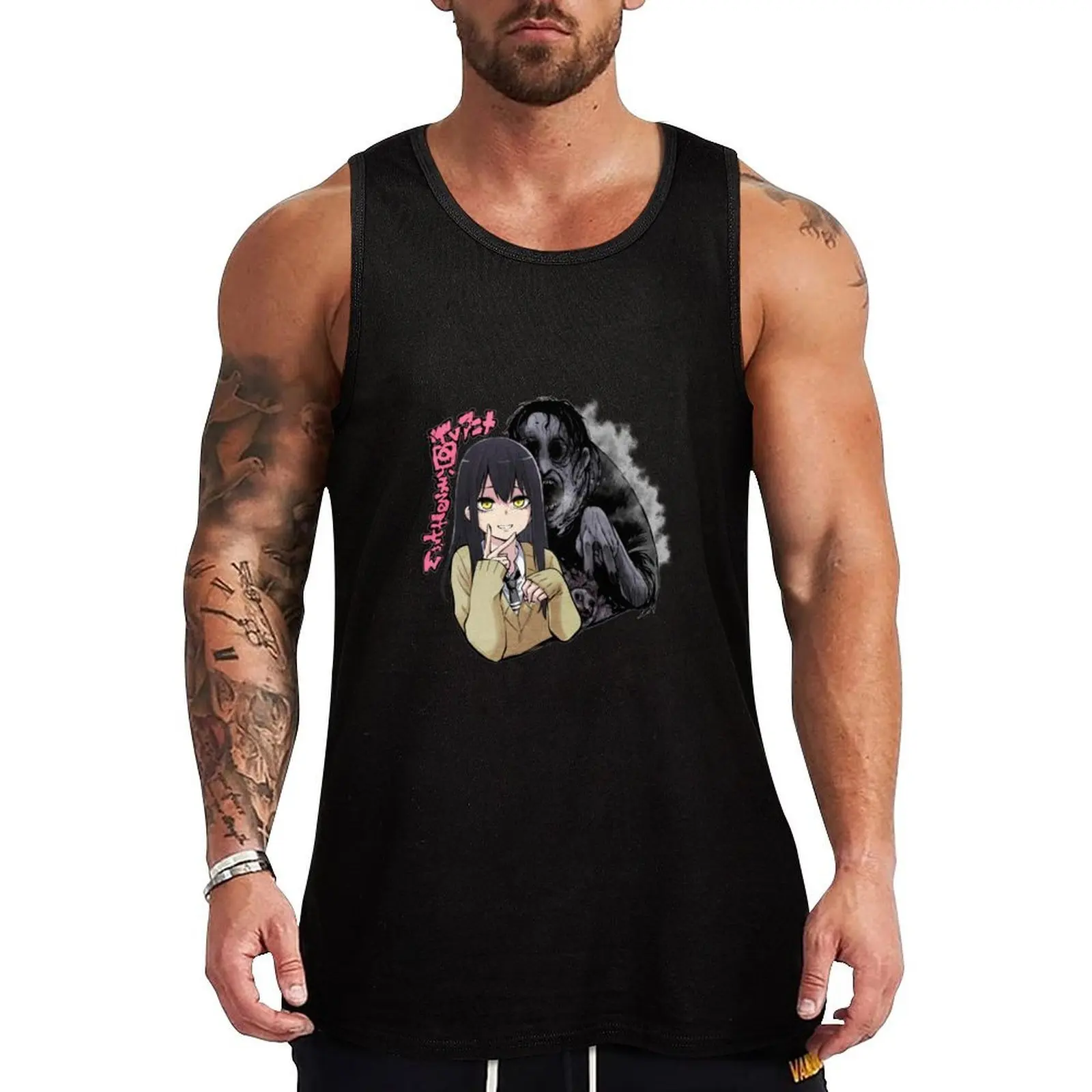 Miko Yotsuya - Camiseta sin mangas Mieruko-chan, camiseta sin mangas informal holgada para la playa de verano
