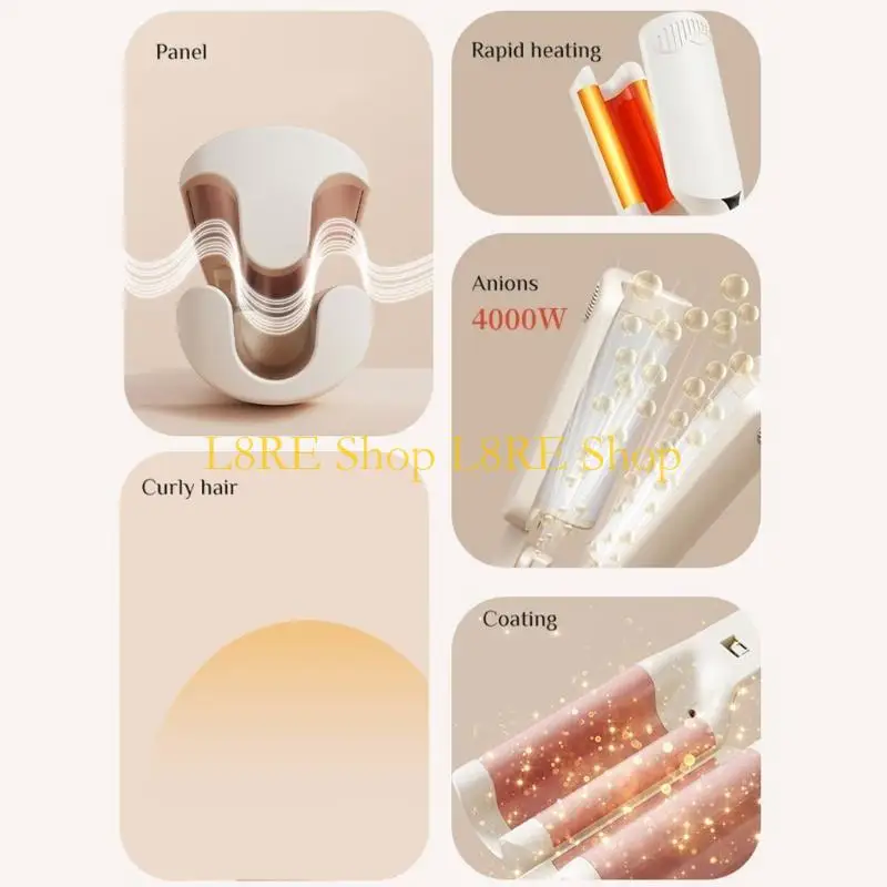 L8RE Electric Hair Burler Fashion Hair Curling Irring 32 -мм нагреватель