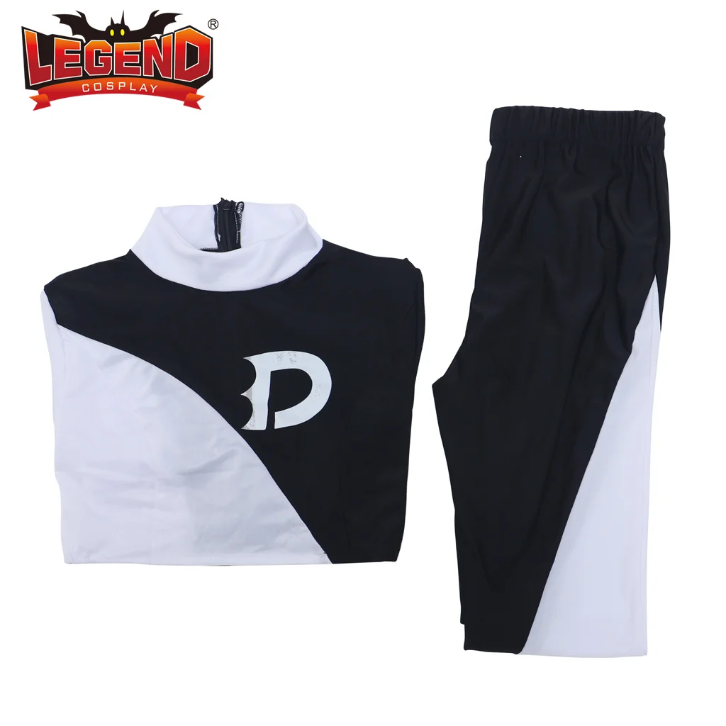 متوفر في المخزون أزياء داني فانتوم التأثيرية داني فانتون فانتوم البنطال القصير طماق النساء طويلة الأكمام أزياء الهالوين