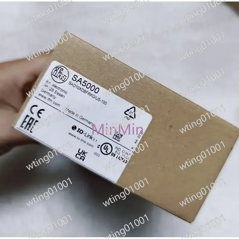 for IFM SA5000 SA6000 SA4100 SA4300 High Precision Liquid Flow Meter Switch Industrial Automation Control Valve Monitor