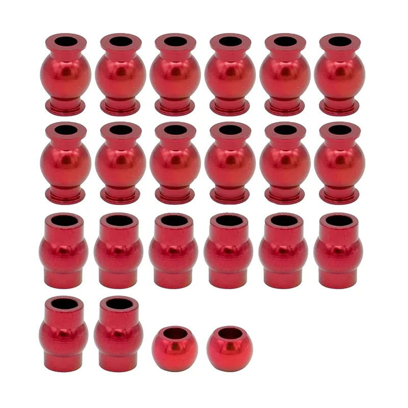 22Pcs Aluminum Alloy Pivot Ball Head Set AR330515 for Arrma 1/10 4X4 Granite Mega Senton Typhon RC Car Upgrade Part