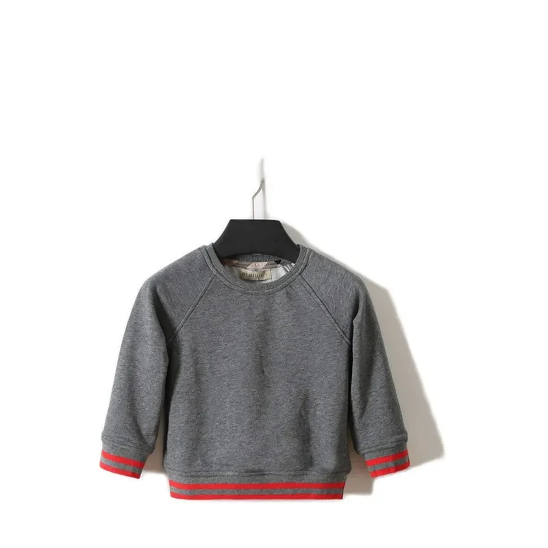 Toddler Girls Pink Sweatshirts Cartoon Dark Blue Crewneck Pullover Hoodie Child Casual Simple Trendy Long Sleeve Top Clothes