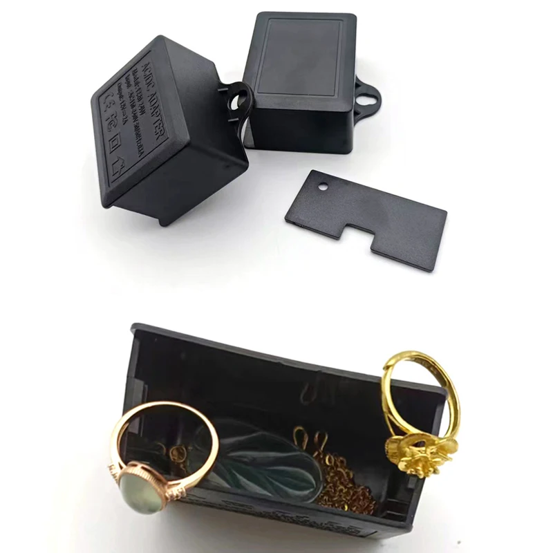Creative Mini Waterproof Dustproof Plastic Multifunctional Hidden Money Items Power Case Black Outage Renewal Fake Power Case
