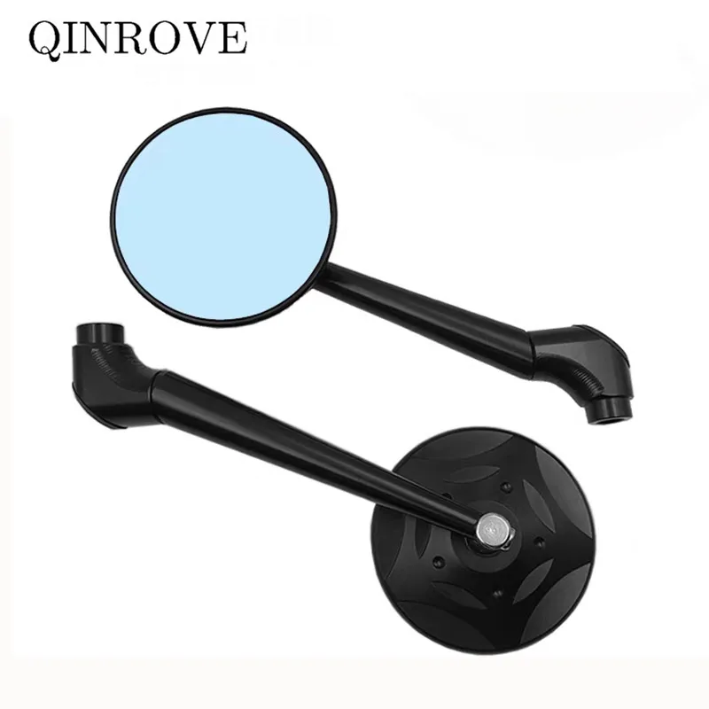 8 10MM  Motorcycle Side Rearview Mirror Aluminum Alloy Mirror Universal For Honda CB650R CB400F CB500X Rebel Suzuki GSR 600 750 view 6