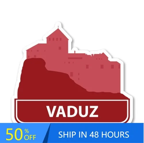 

Vaduz Phone Cool Laptop Motor Home Camper Van Truck Waterproof Vinyl Decal Decoration Vintage Aesthetic