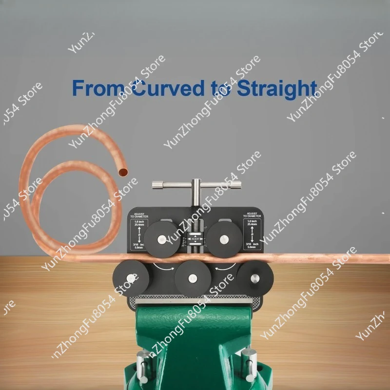 

Pipe Straightener, Brake Line Straightener for 3/16 Inch - 1.0 Inch Diameter