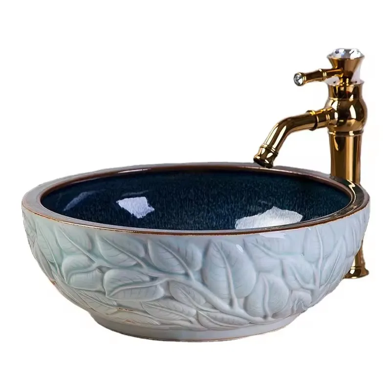 Handmade Round Cera…