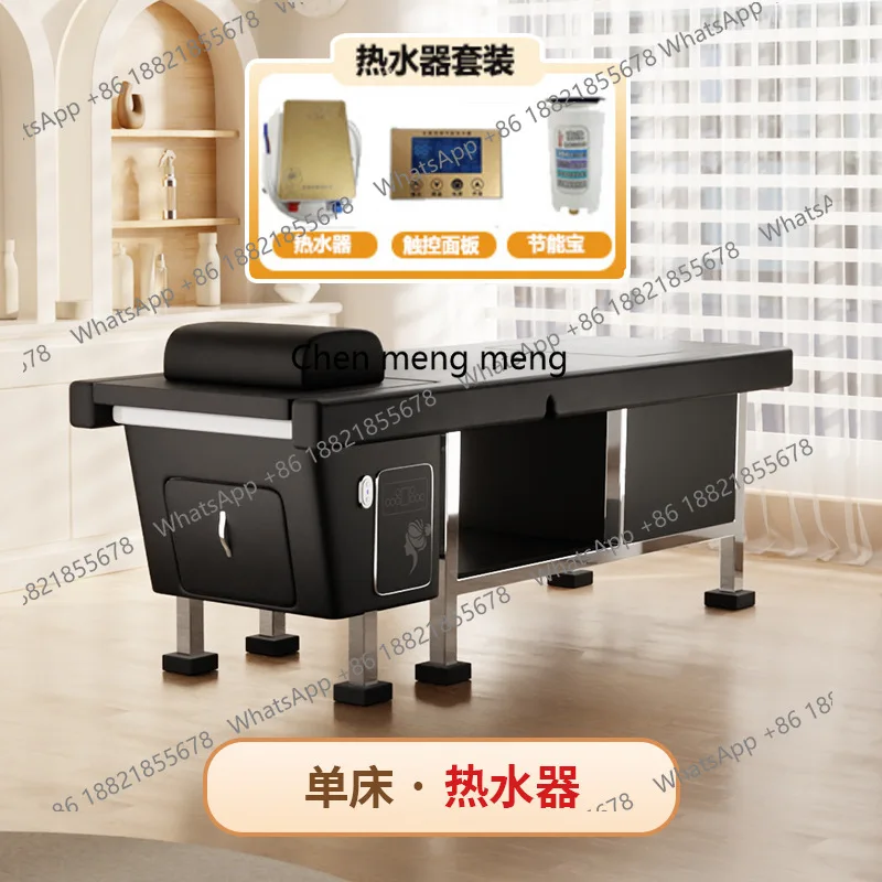 X معالجة الشعر شامبو السرير تداول المياه التبخير سخان المياه، تدليك متكامل نظام توزيع المياه في صالون الحلاقة