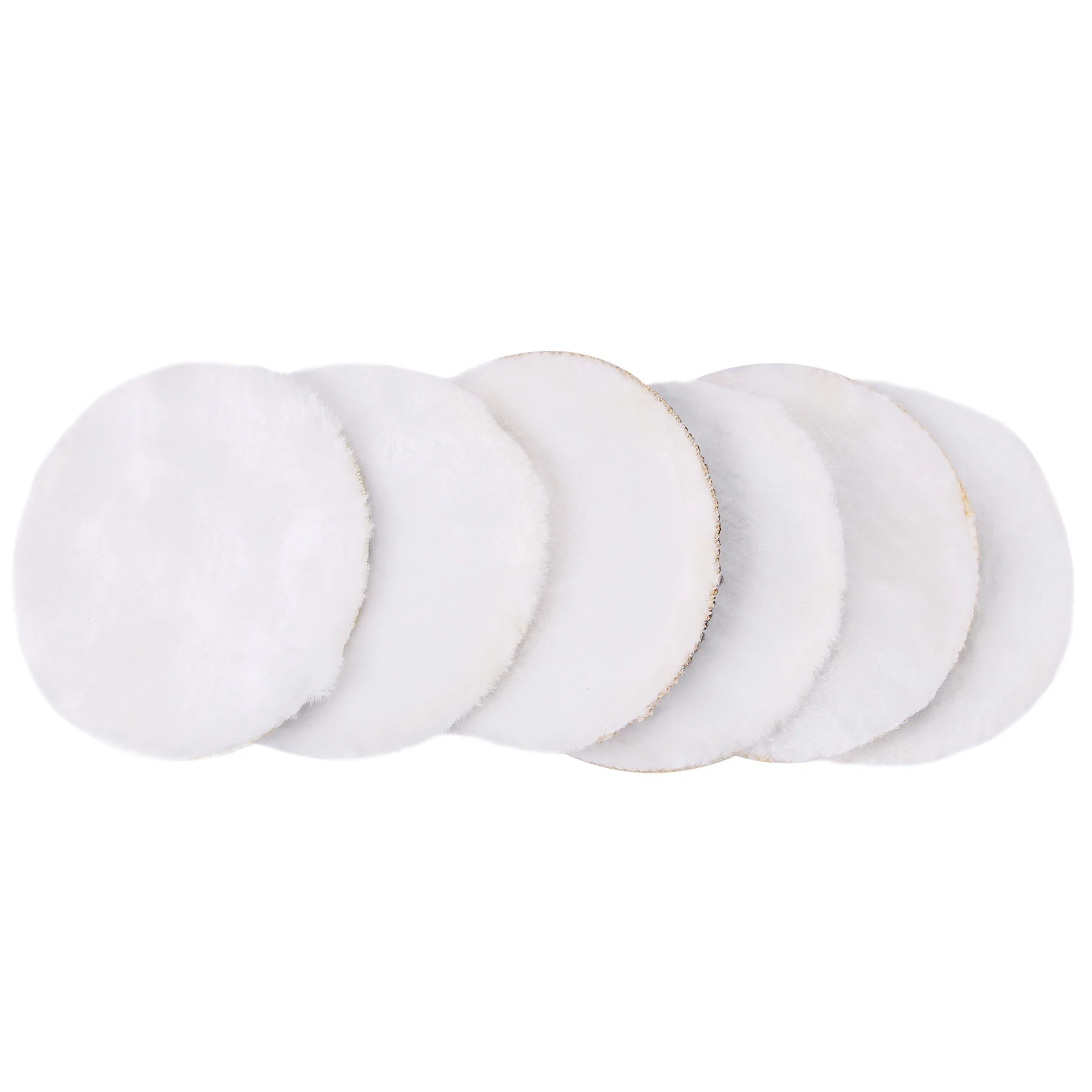 AS94-40 pezzi 125 mm tampone per lucidatura per auto tamponi per ceratura per lucidatura da 5 pollici lucidatore per fibra cofano cura della vernice per auto