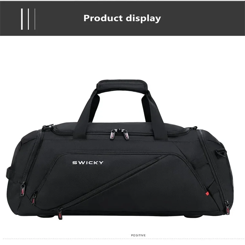 Travel bags Handbag duffel bag for men business trip travel short distance sports dry and wet separation fitness bag