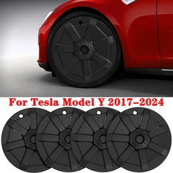 4PCS 19 inch Hubcaps For Tesla Model Y 2024-2017, Cybertruck Style Wheel Covers Hub Caps Rim Protectors Cover Replacement