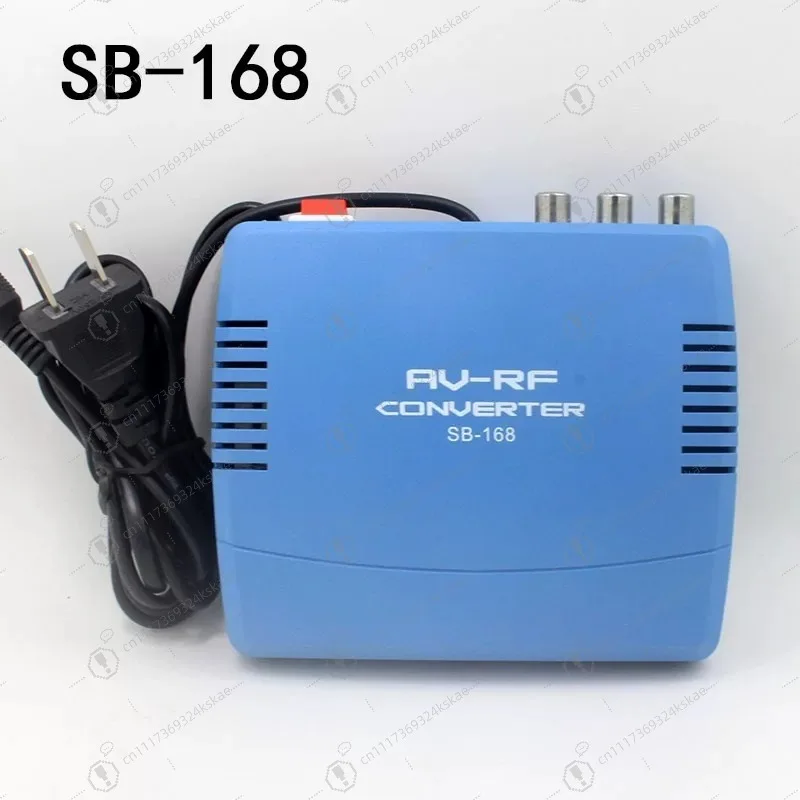 M69/SB‑168 AV‑RF Converter, Audio‑Video RF Modulator Adapter for Old Black‑White Television Signal Conversion