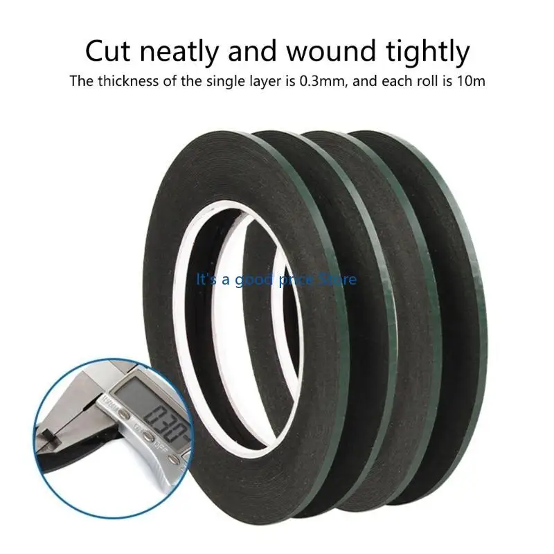 

Easy Installation Super Sticky Double Sided Adhesive Tape for Phone Computer Sealing Screen 10m Length 2mm/3mm/5mm Thick