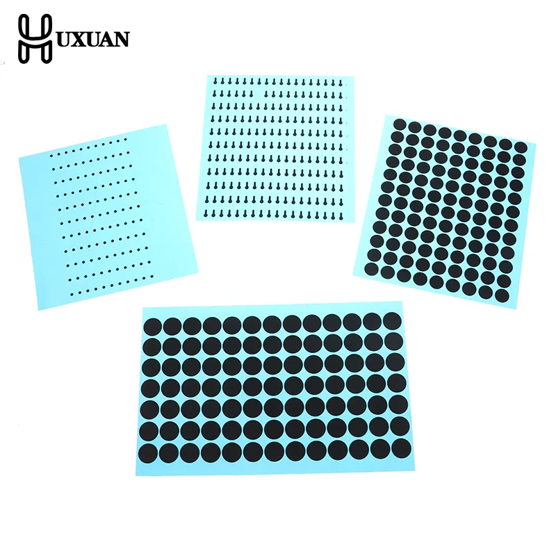 قطر 12/3.5/7/9 مللي متر أسود موصل منصات مطاطية لوحة المفاتيح طقم تصليح ل IR التحكم عن بعد أزرار مطاطية موصلة #4