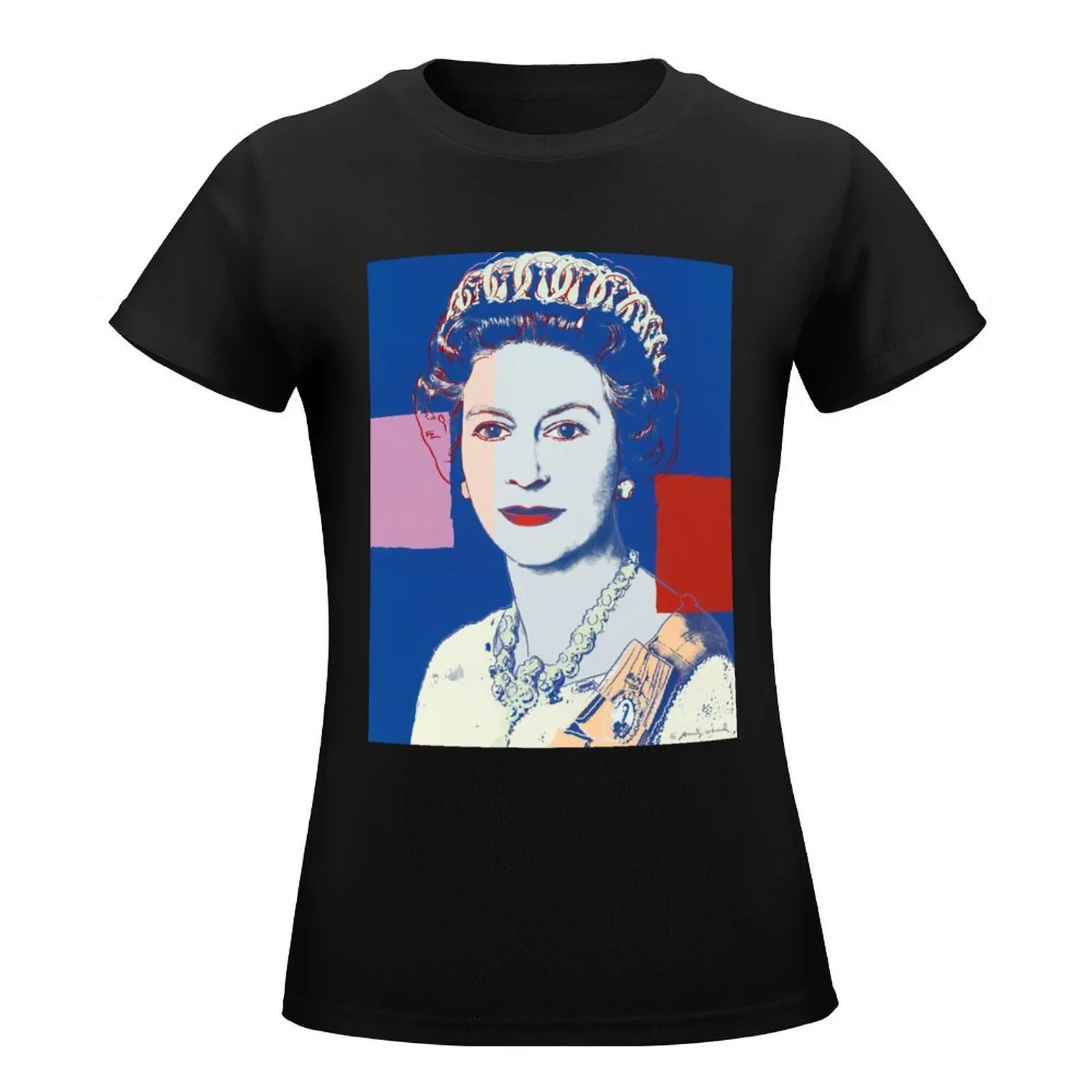 Queen's portrait T-Shirt cute tops cute clothes hippie clothes t shirt dress Women