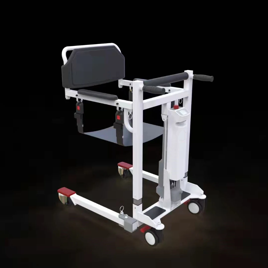 

Power Lift Up Seat Wheelchair Rehabilitation Hydraulic Lift Electric Lift Patient Transfer Chair With Commode For Disab - BZ-L03