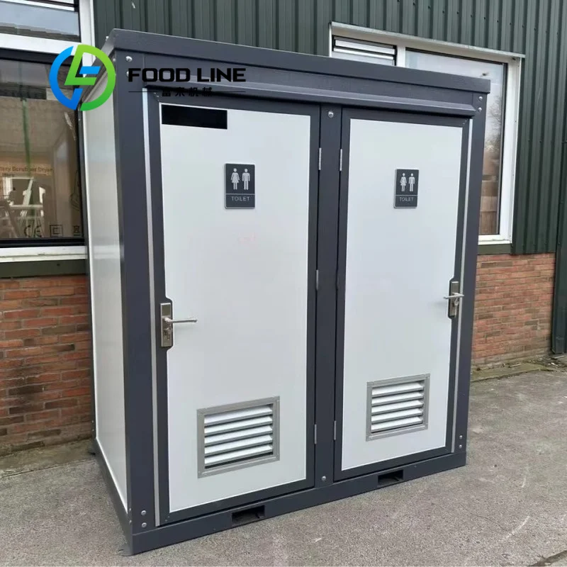 Prefabricated Outdoor Restroom Space Saving Modular Restroom Fit Narrow Outdoor Location Of Highway Service Point Small Tourist