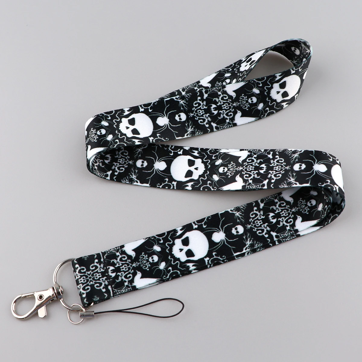 Skull Cell Phone Straps Vintage Halloween Lanyard Neck Strap Neck Strap Lanyards for Keys ID Card Gym Cell Phone Straps