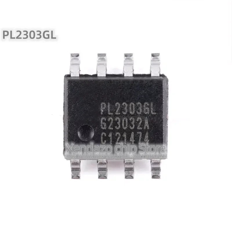 5pcs/lot PL2303GL PL2303 SOP-8 package Original genuine USB to serial bridge controller chip