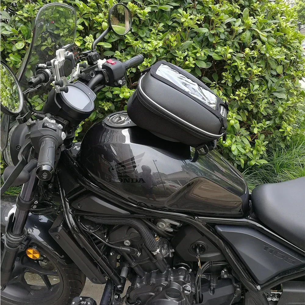 

For Honda CMX1100T Rebel 1100T 1100A 1100D DCT / ABS 2024 Motorcycle Fuel Tank Bag Luggage Quick Lock Racing Travel Bags