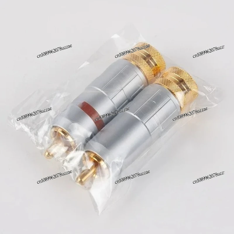 

8016-W-U Сигнальная вилка RCA, позолоченный лотос из чистой меди, оригинальный и подлинный. 8016-W-U Сигнальная вилка RCA, позолоченная из чистой меди