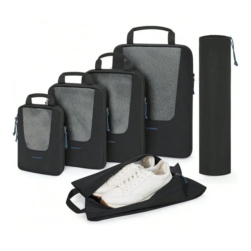 

Packing Cubes Travel, Multiple Sets Available, Lightweight Suitcase Organizer Bags, Travel Gear