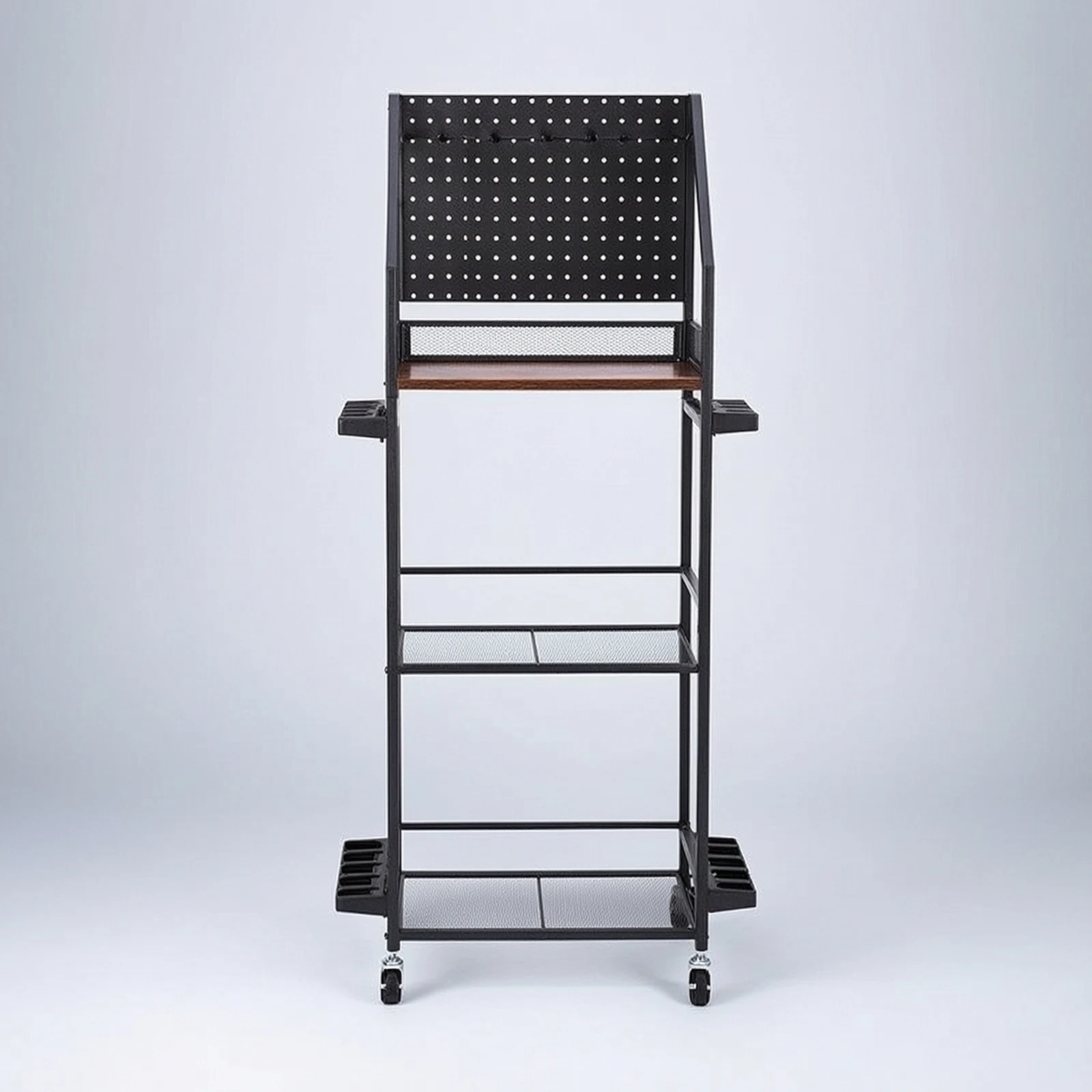 Fishing Rod Rack with Pegboard - Fishing Rod Rack 评论和价格