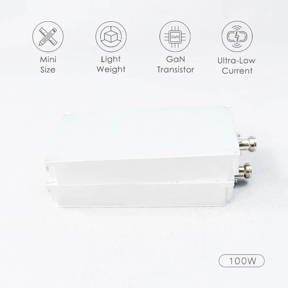 100W 100-200MHZ 200-300MHZ 400-500MHZ 500-600MHZ 600-750MHZ 20MHZ-6G GaN GPS WIFI Signaal PA Eindversterker Module