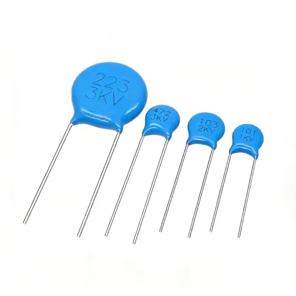 Image of 1KV 2KV 3KV Hochspannungs-Keramikkondensator 1000V/2000V/3000V 101 102 103 104 221 471 561 681 152 222 332 472 223 100pF 1nF 0,1uF