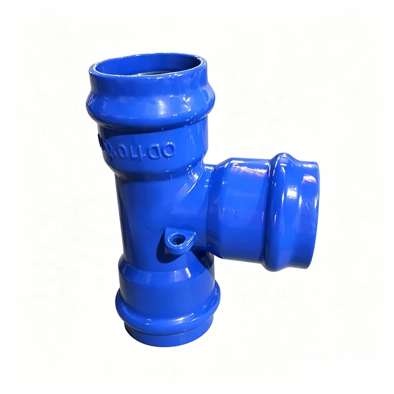 Cast iron elbow pipe fittings PVC pipe casing tee joint