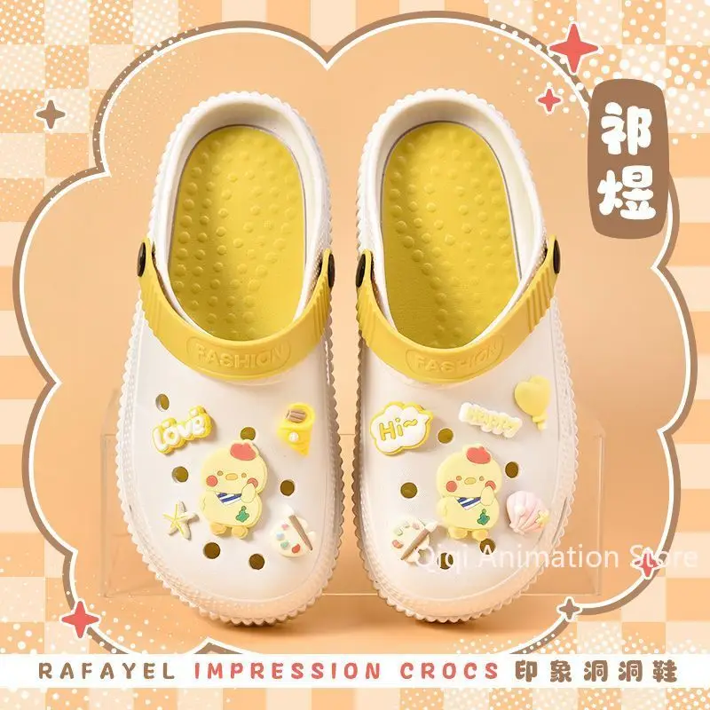 Love and Deepspace Anime Rafayel الصيف المضادة للانزلاق في الهواء الطلق أحذية الشاطئ عادية ثقب النعال الصنادل مريحة للتنفس