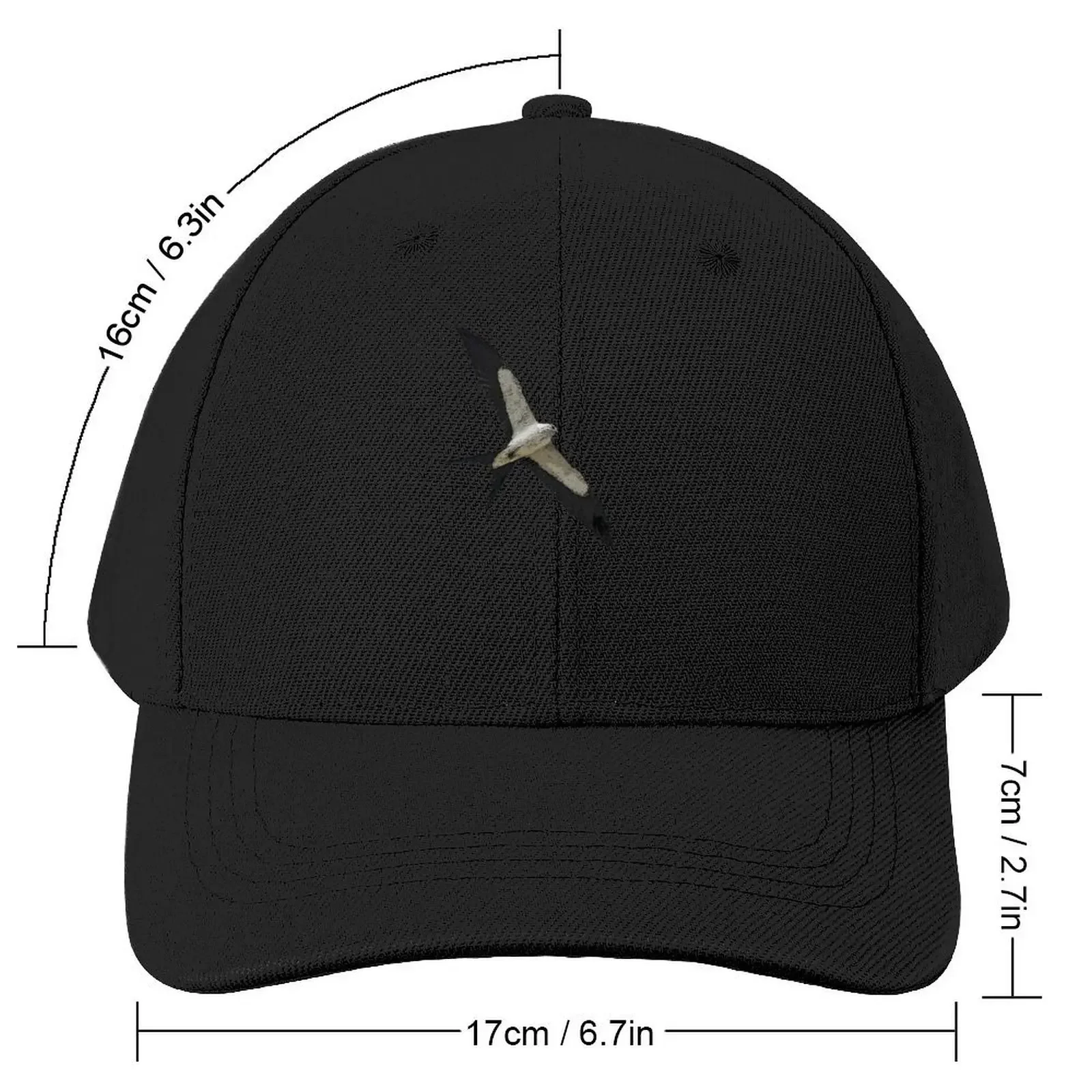 Swallow-Tailed Kite Color Design Baseball Cap Luxury Brand Golf Wear black Mens Hats Women's